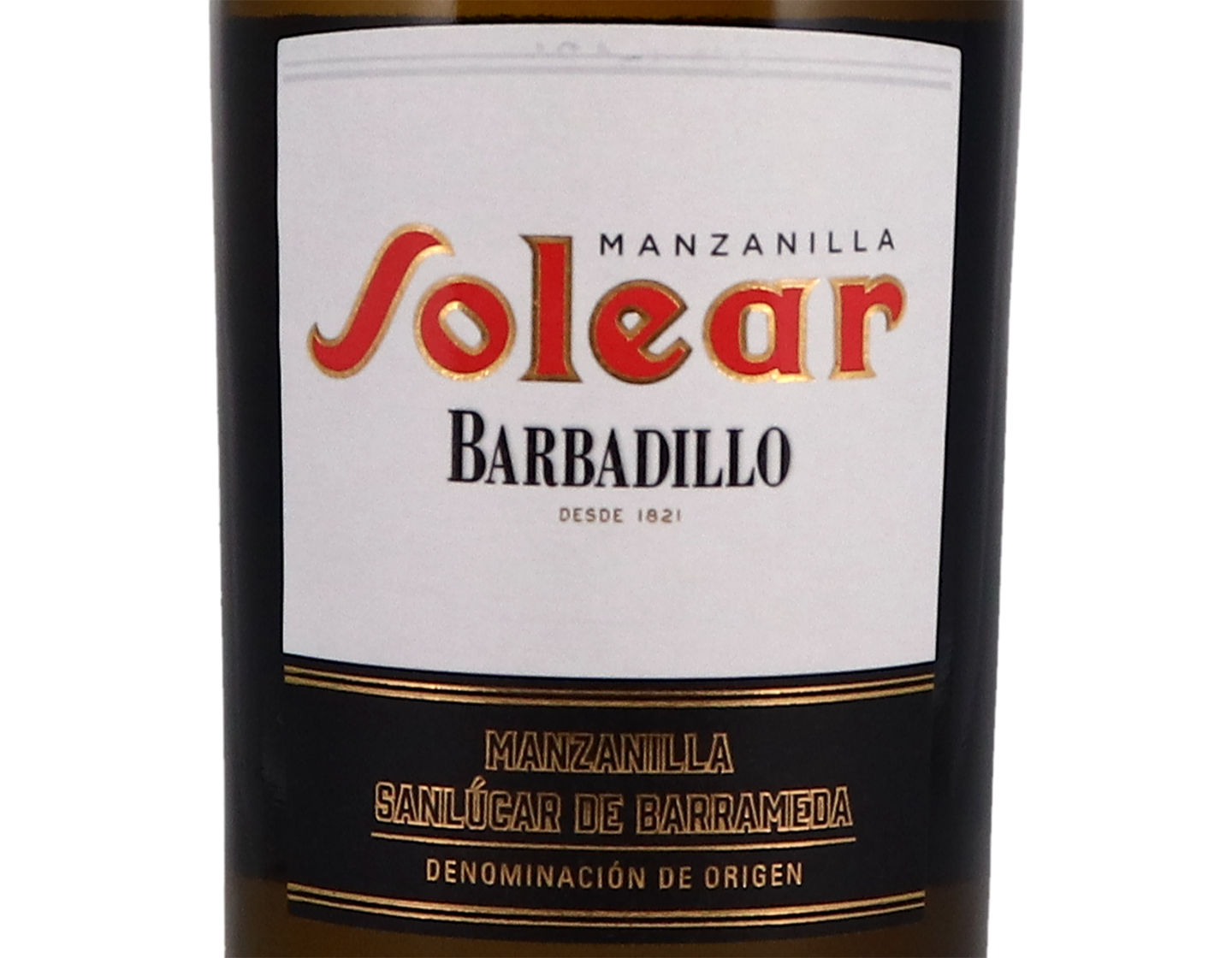 Half bottle of Solear Manzanilla Barbadillo
