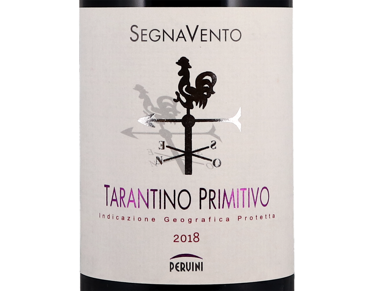 Tarantino Primitivo Segnavento Pervini 2018