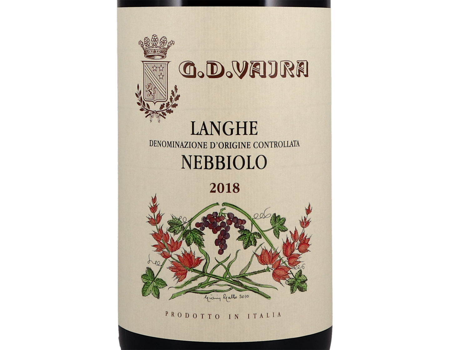 Magnum of Nebbiolo Langhe GD Vajra 2018
