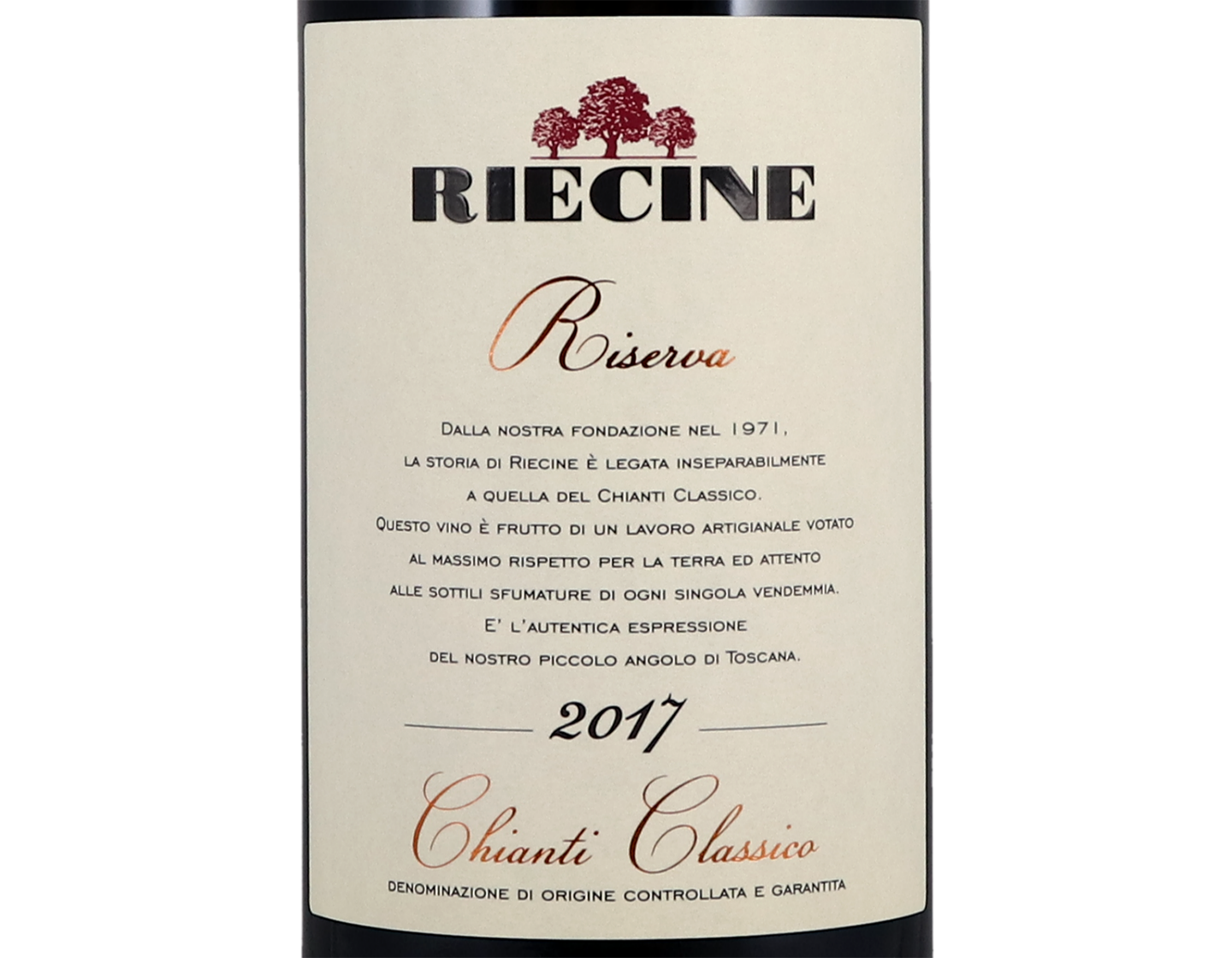 Chianti Classico Riserva Riecine 2017