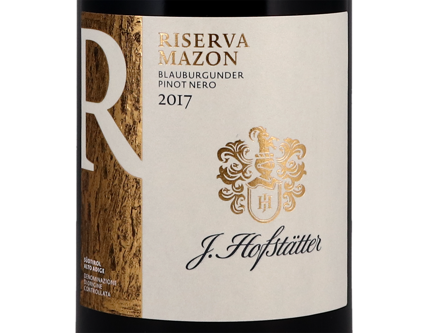 Pinot Nero Riserva Mazon Hofstatter 2017
