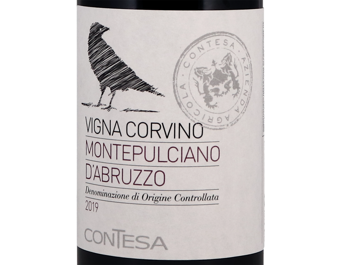Half bottle of Montepulciano d'Abruzzo Vigna Corvino 2019