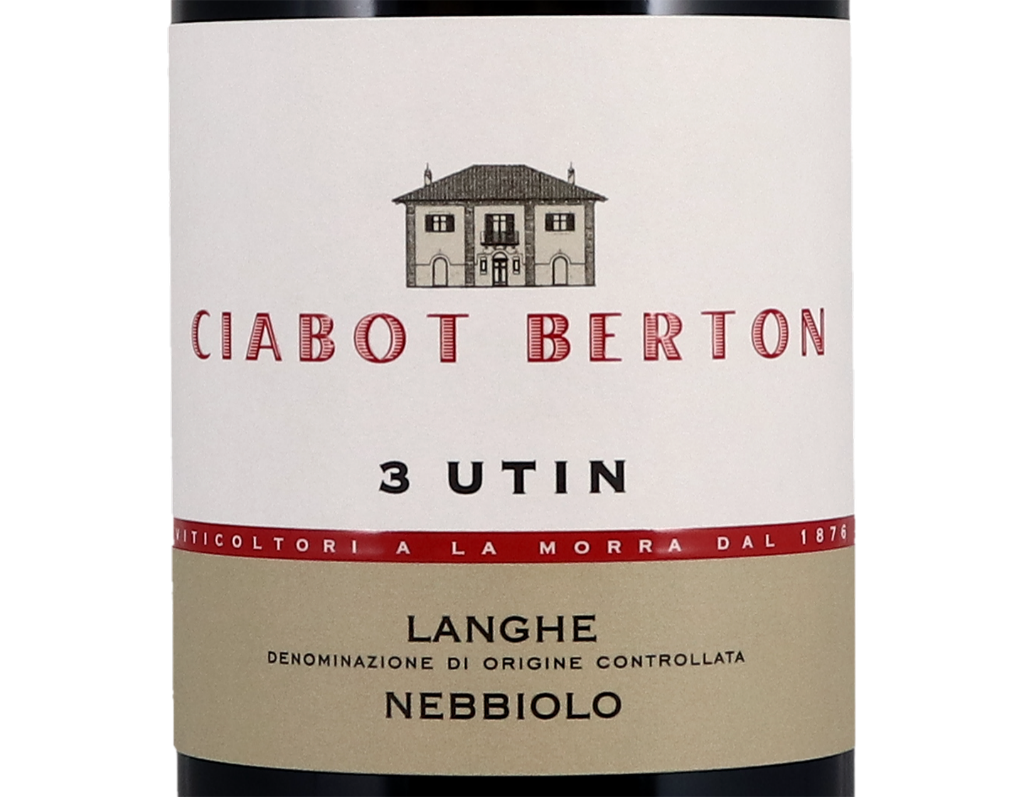 Langhe Nebbiolo 3 Utin Ciabot Berton 2019