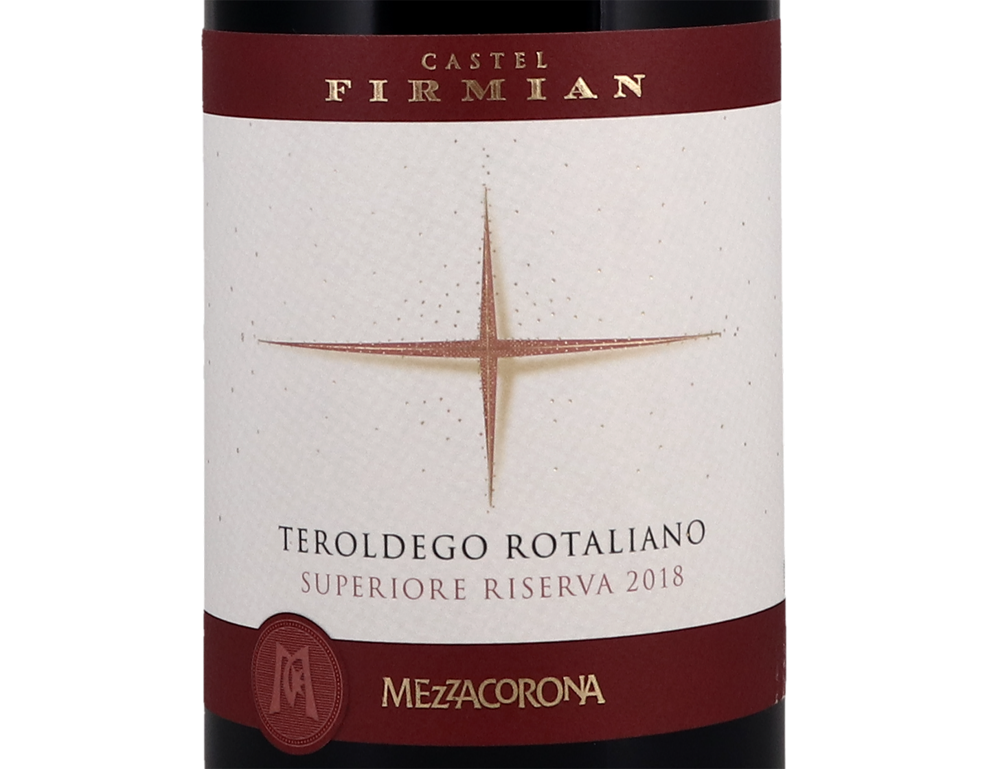 Teroldego Rotaliano Riserva Castel Firmian Mezzacorona 2018
