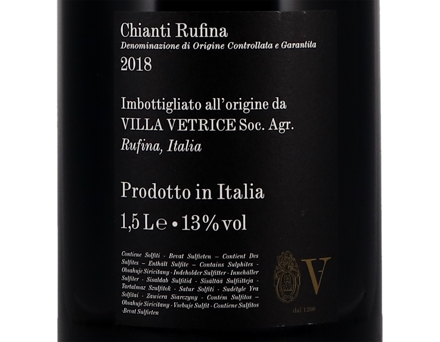 Magnum of Chianti Rufina Villa di Vetrice 2018