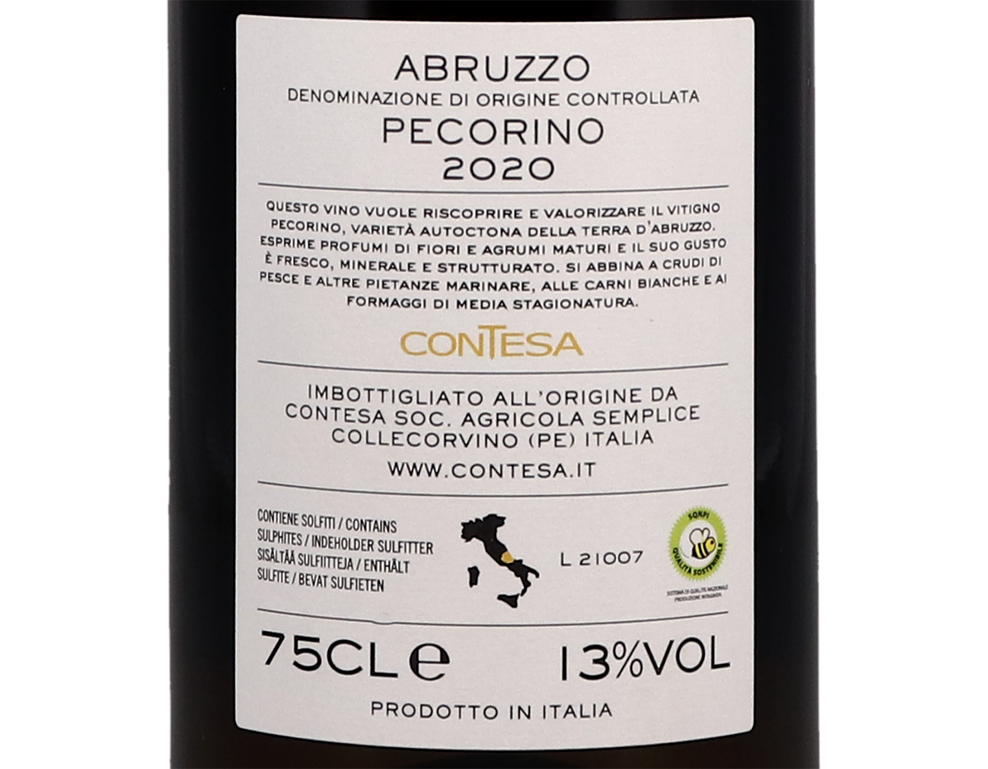 Pecorino Abruzzo Contesa 2020
