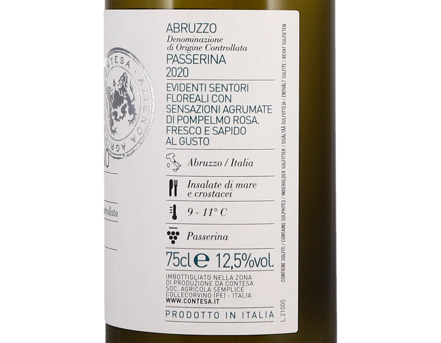 Passerina Abruzzo Vigna Corvino 2020