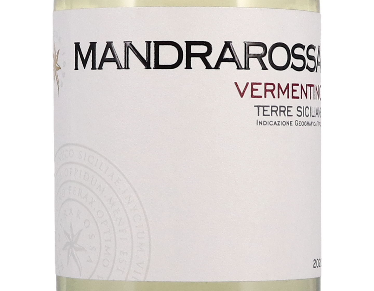 Vermentino Sicilia Mandrarossa 2020