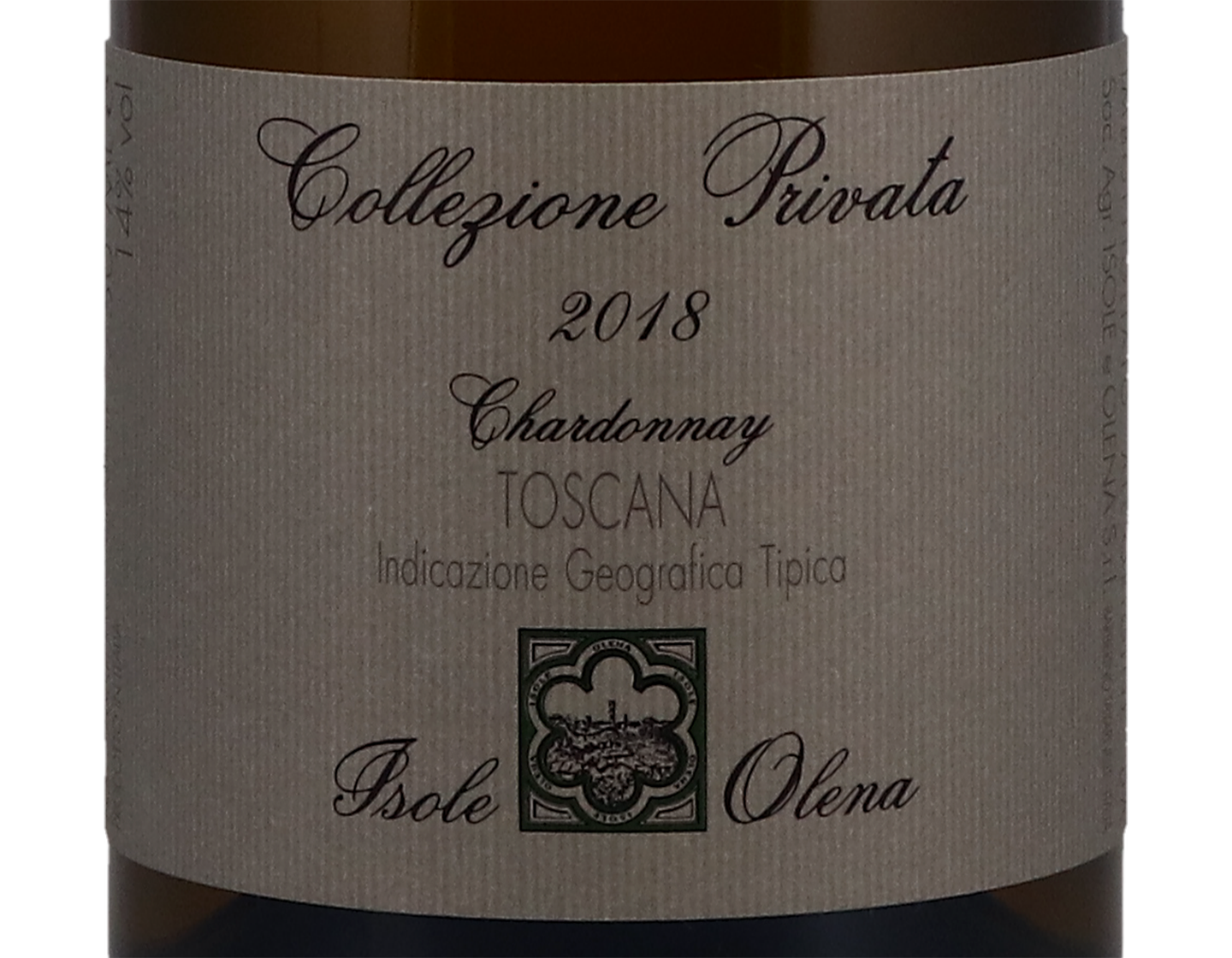 Isole e Olena Chardonnay Collezione Privata 2018