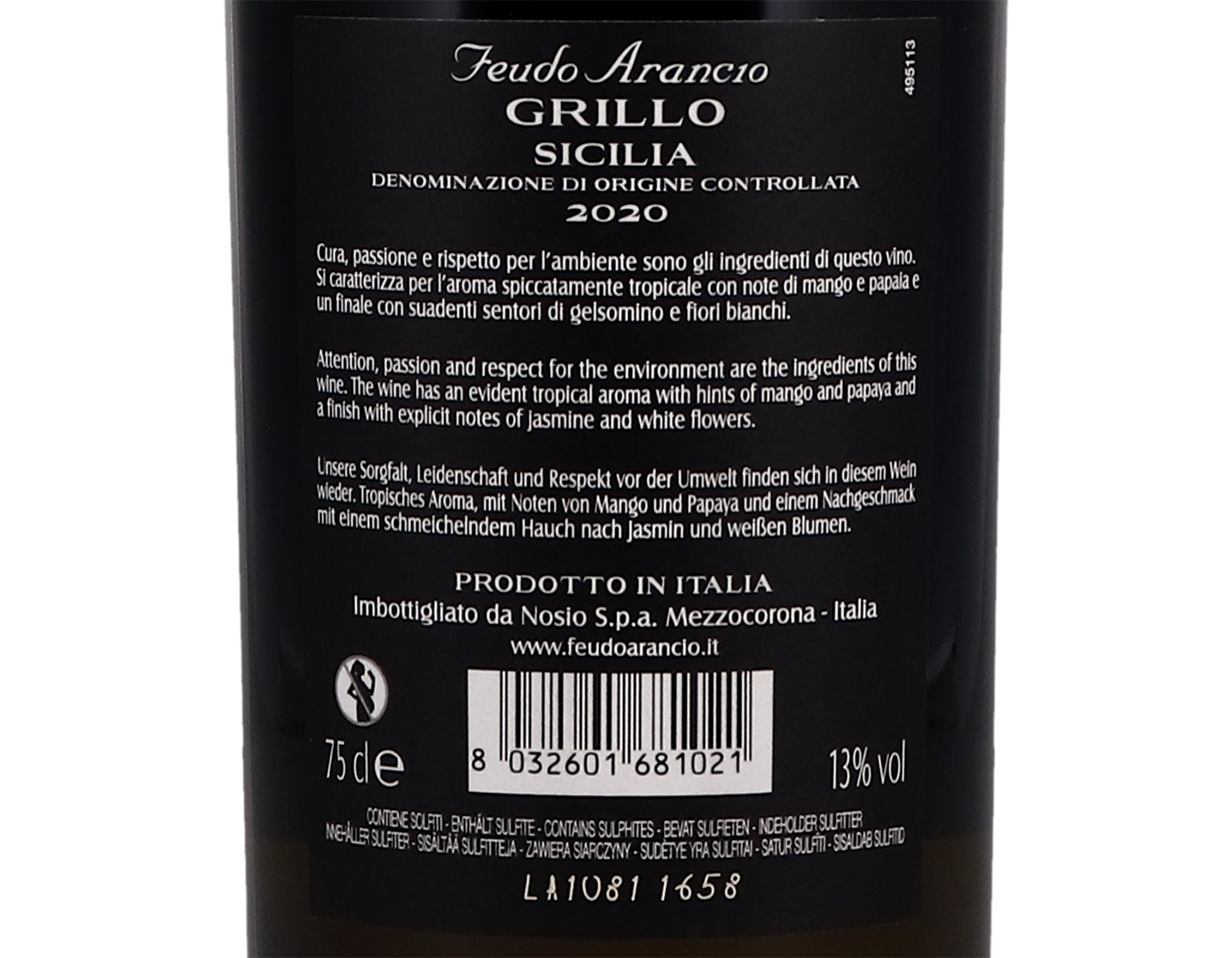 Feudo Arancio Grillo Sicilia 2020