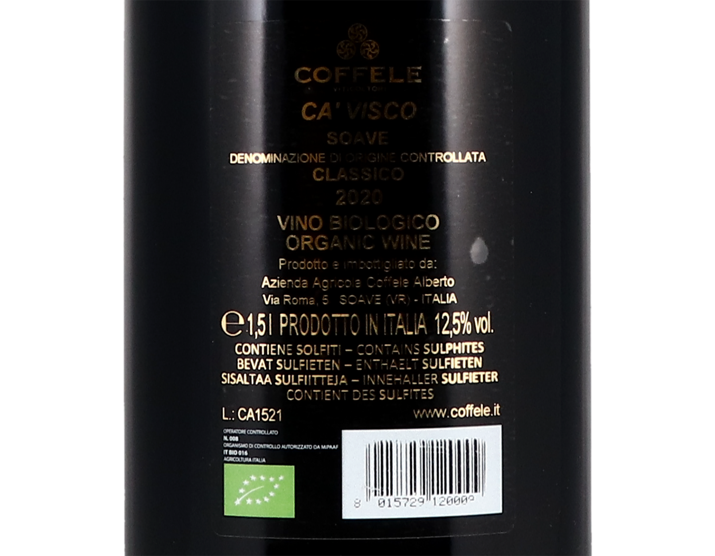 Magnum of Soave Classico Ca' Visco Coffele 2020
