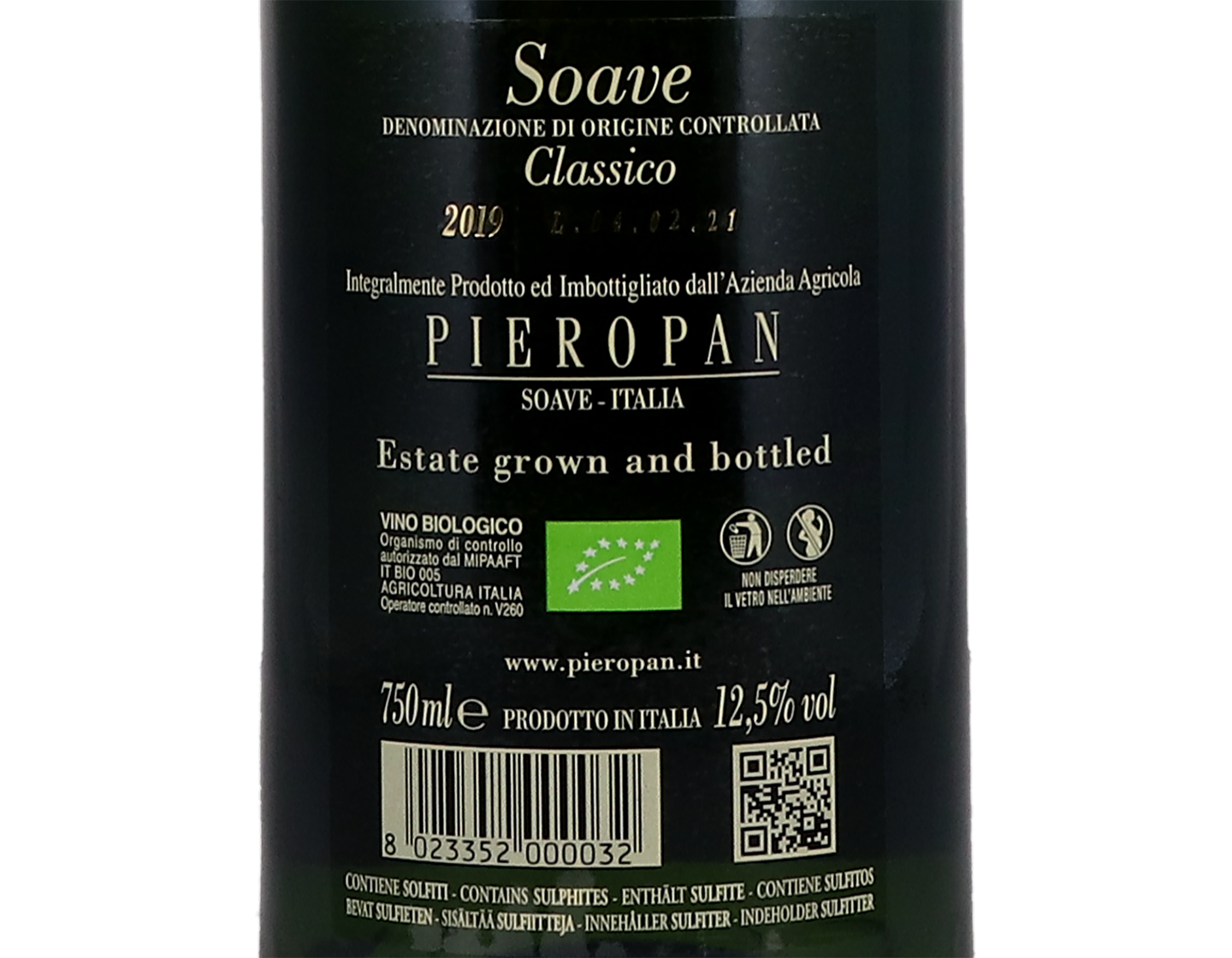 Soave Classico Calvarino Pieropan 2019 ORGANIC