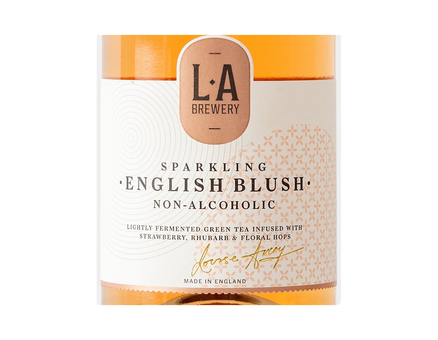 LA Brewery Sparkling English Blush Kombucha