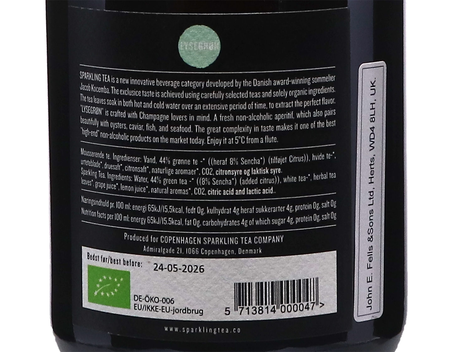 Lysegron Copenhagen Sparkling Tea