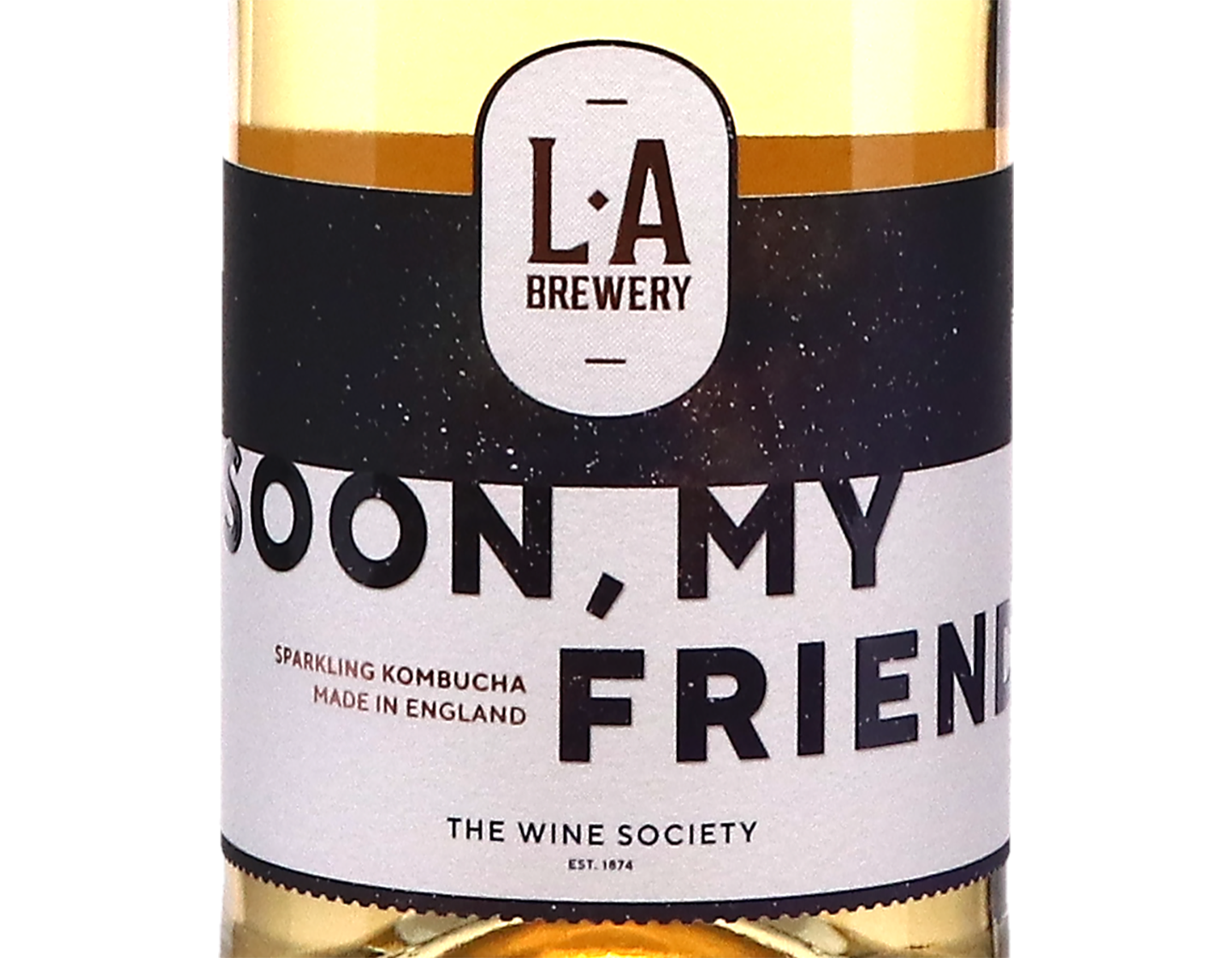 LA Brewery x The Wine Society Soon My Friend Sparkling Kombucha