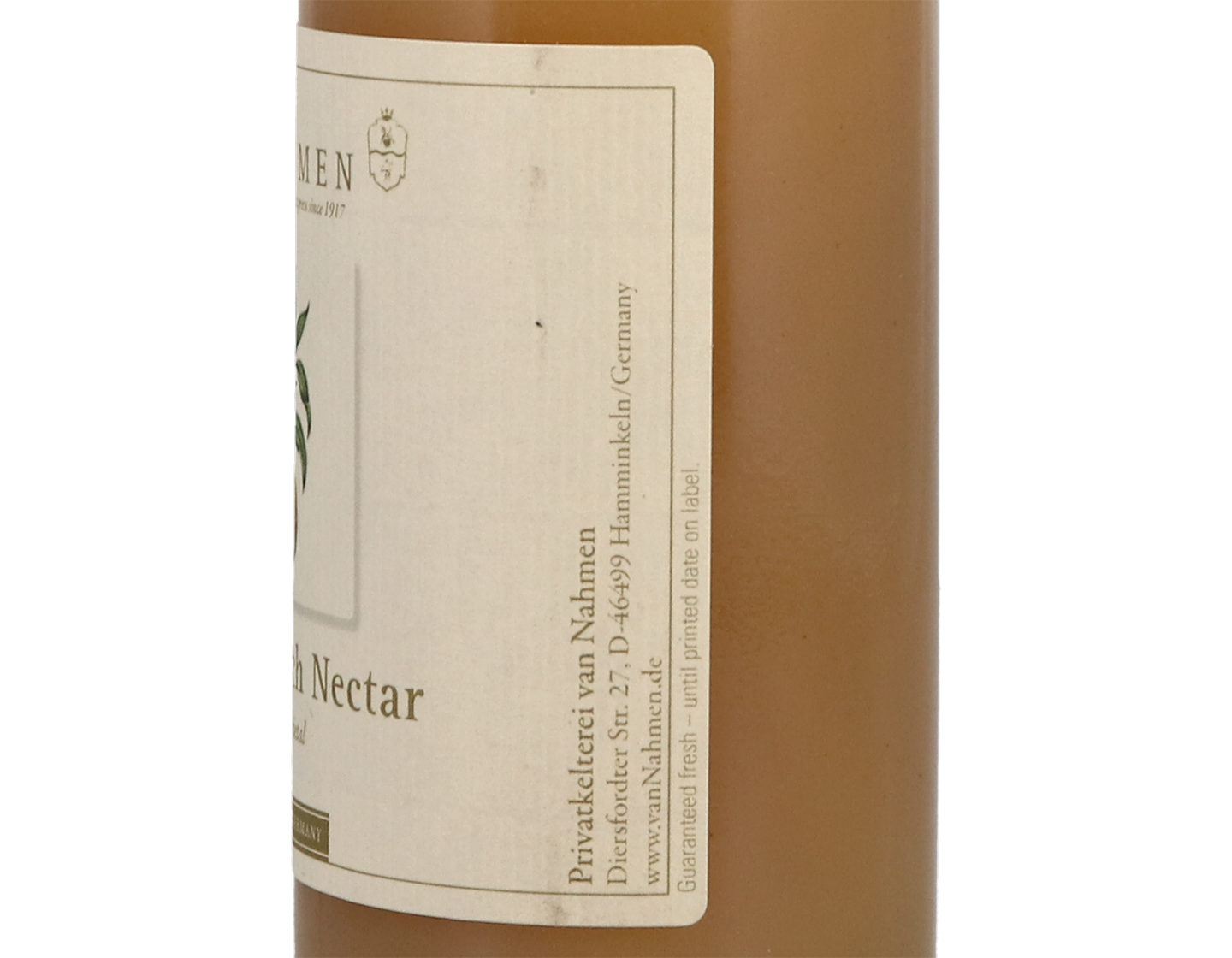 Van Nahmen White Peach Nectar 250ml