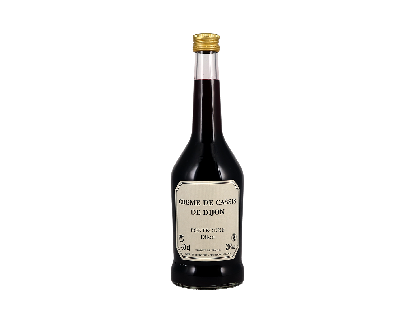 Creme de Cassis de Dijon 20% 50cl