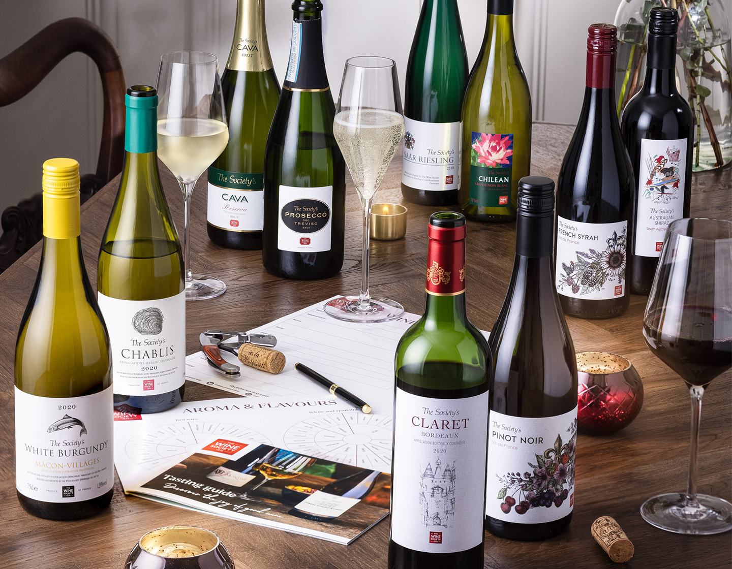 The Joy of wine experience home tasting kit