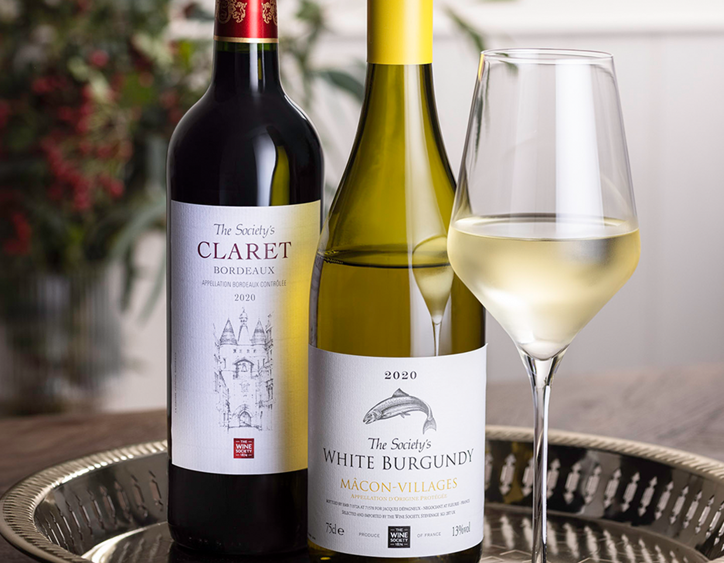 The Society's Claret & White Burgundy