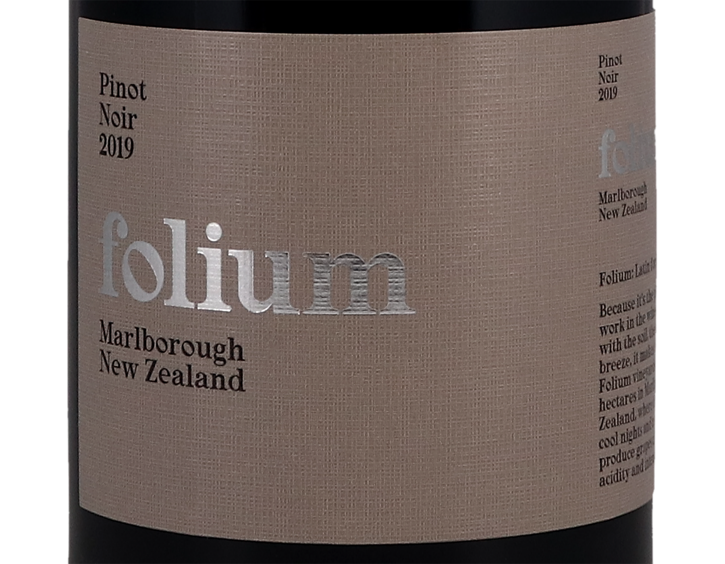 Folium Marlborough Pinot Noir 2019
