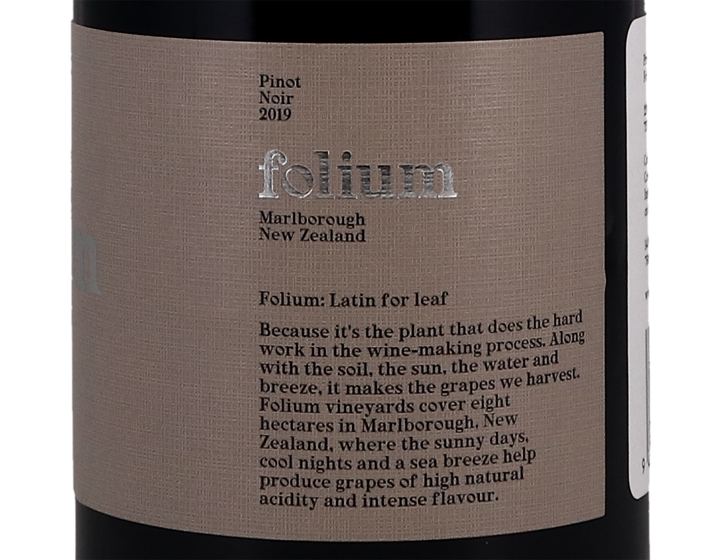 Folium Marlborough Pinot Noir 2019