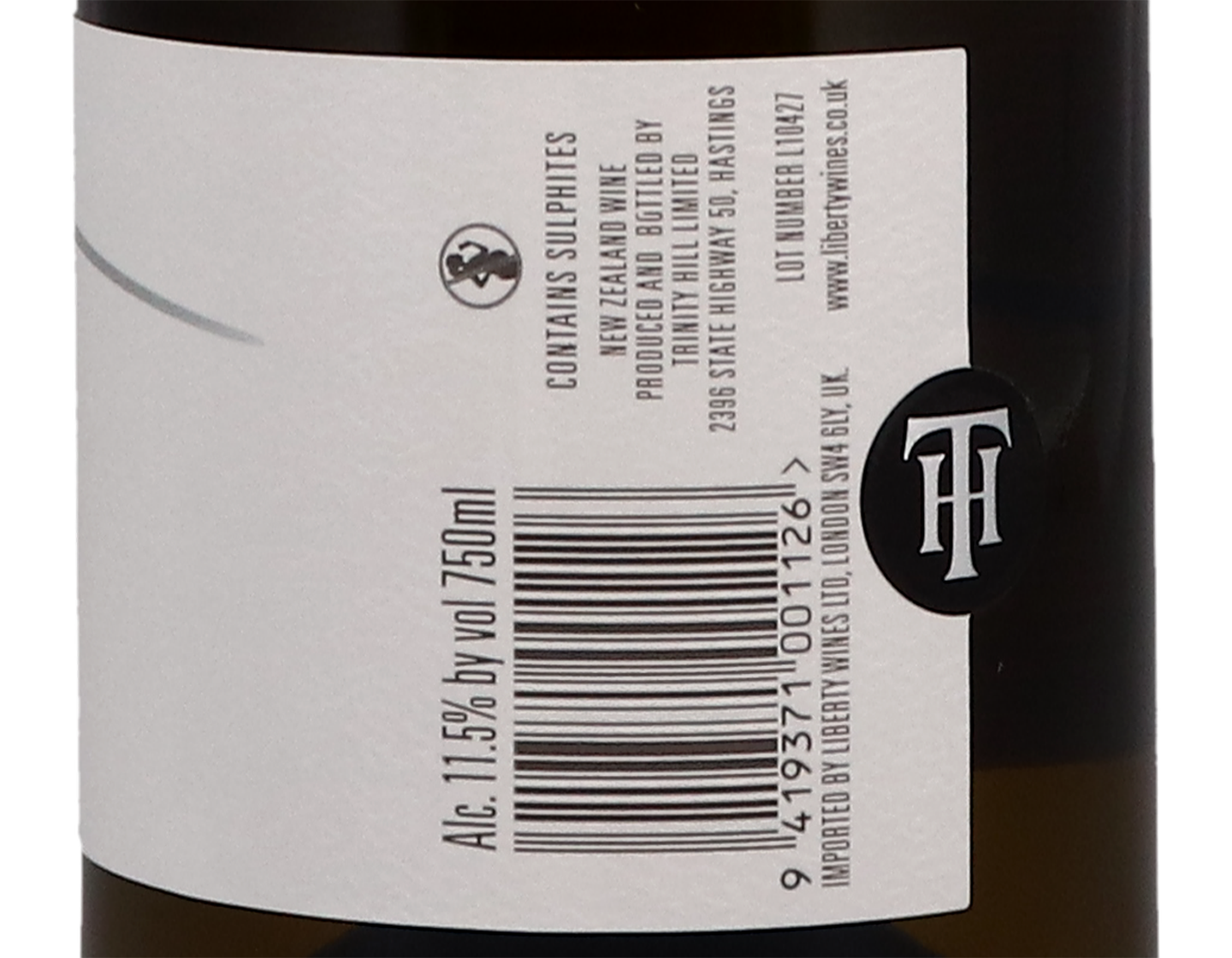 Trinity Hill Hawkes Bay Sauvignon Blanc 2019