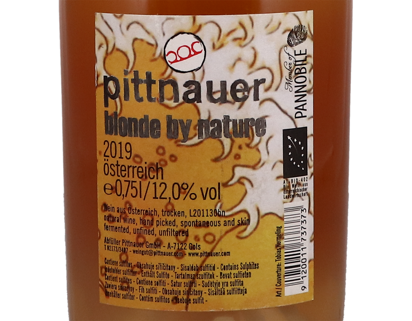 Pittnauer Blonde By Nature 2019 Burgenland
