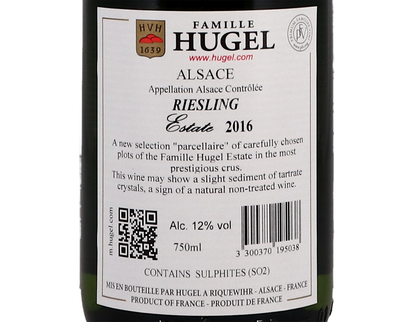 Riesling Estate Hugel 2016
