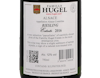 Riesling Estate Hugel 2016 view 3