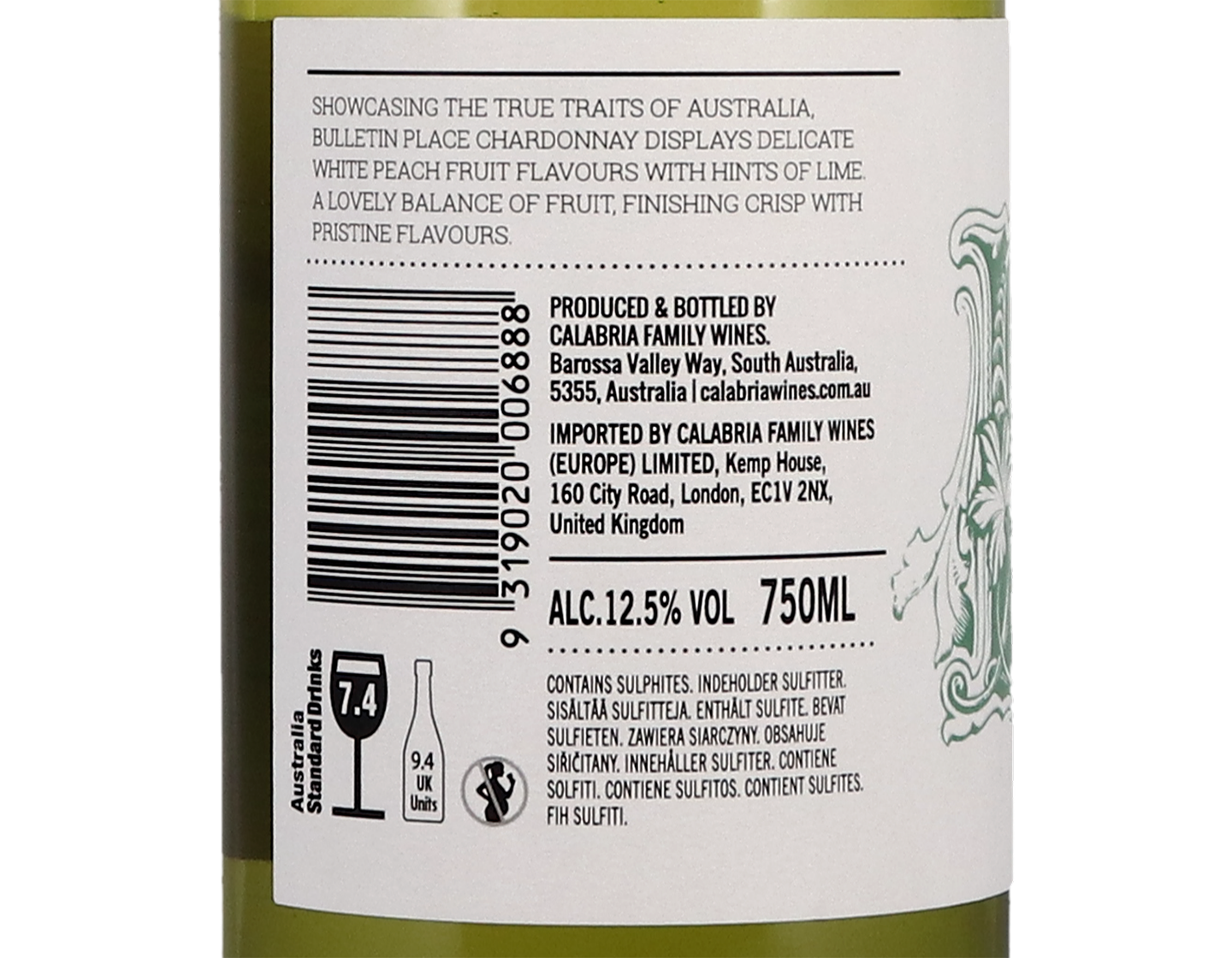 Bulletin Place Australian Chardonnay 2020
