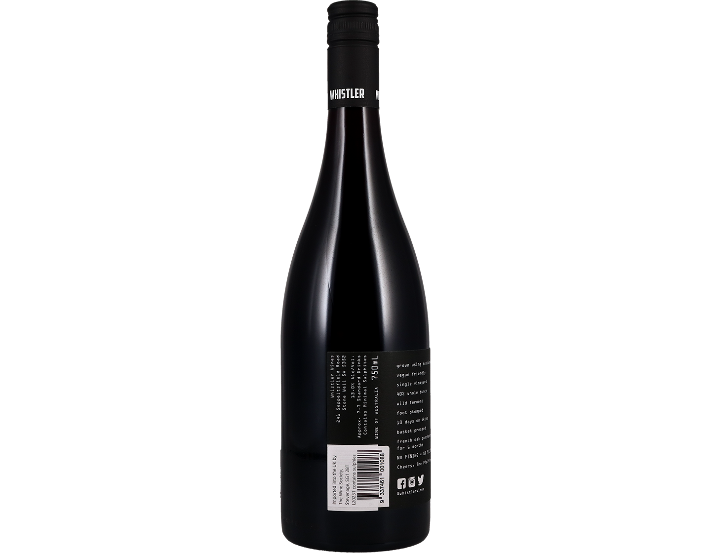 Whistler Wines Get In My Belly Barossa Valley Grenache 2020