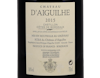 Ch d'Aiguilhe Castillon 2015 view 3