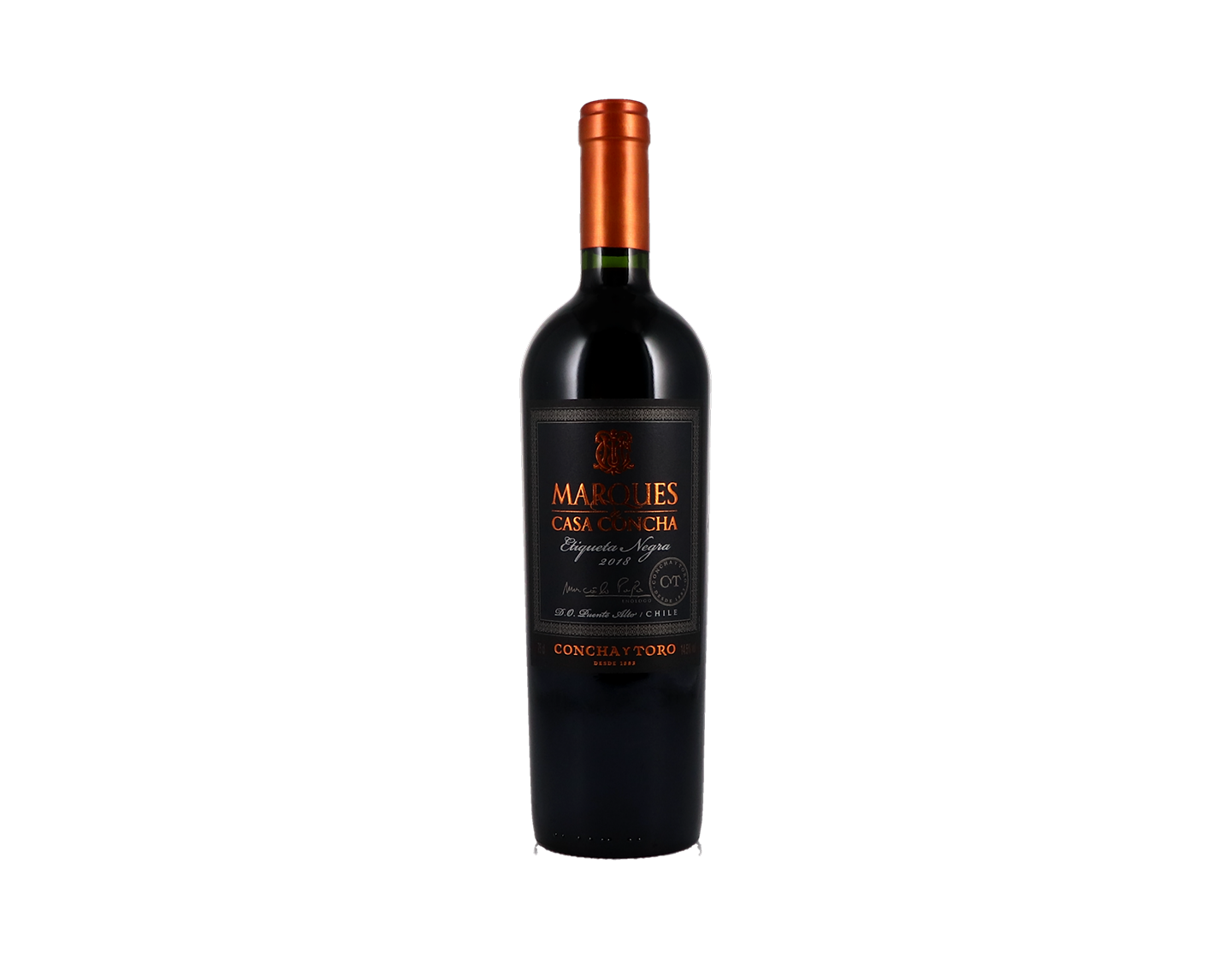 Marques de Casa Concha Etiqueta Negra D O Puente Alto Cabernet Sauvignon 2018