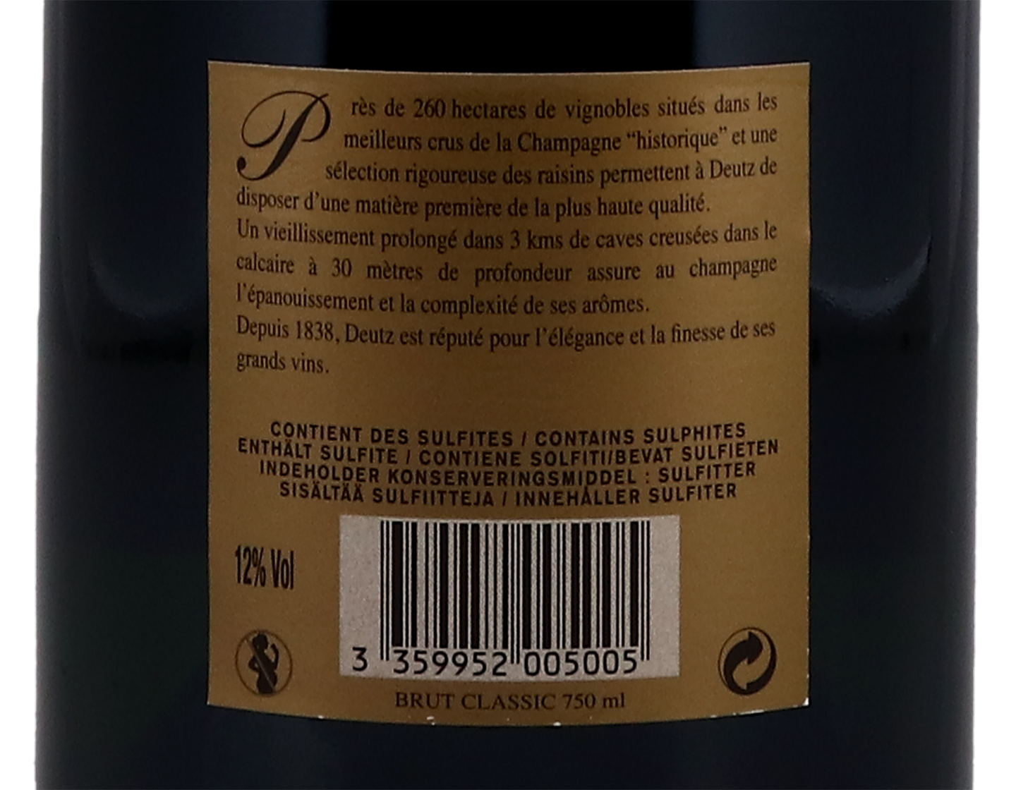 Deutz Classic Brut NV