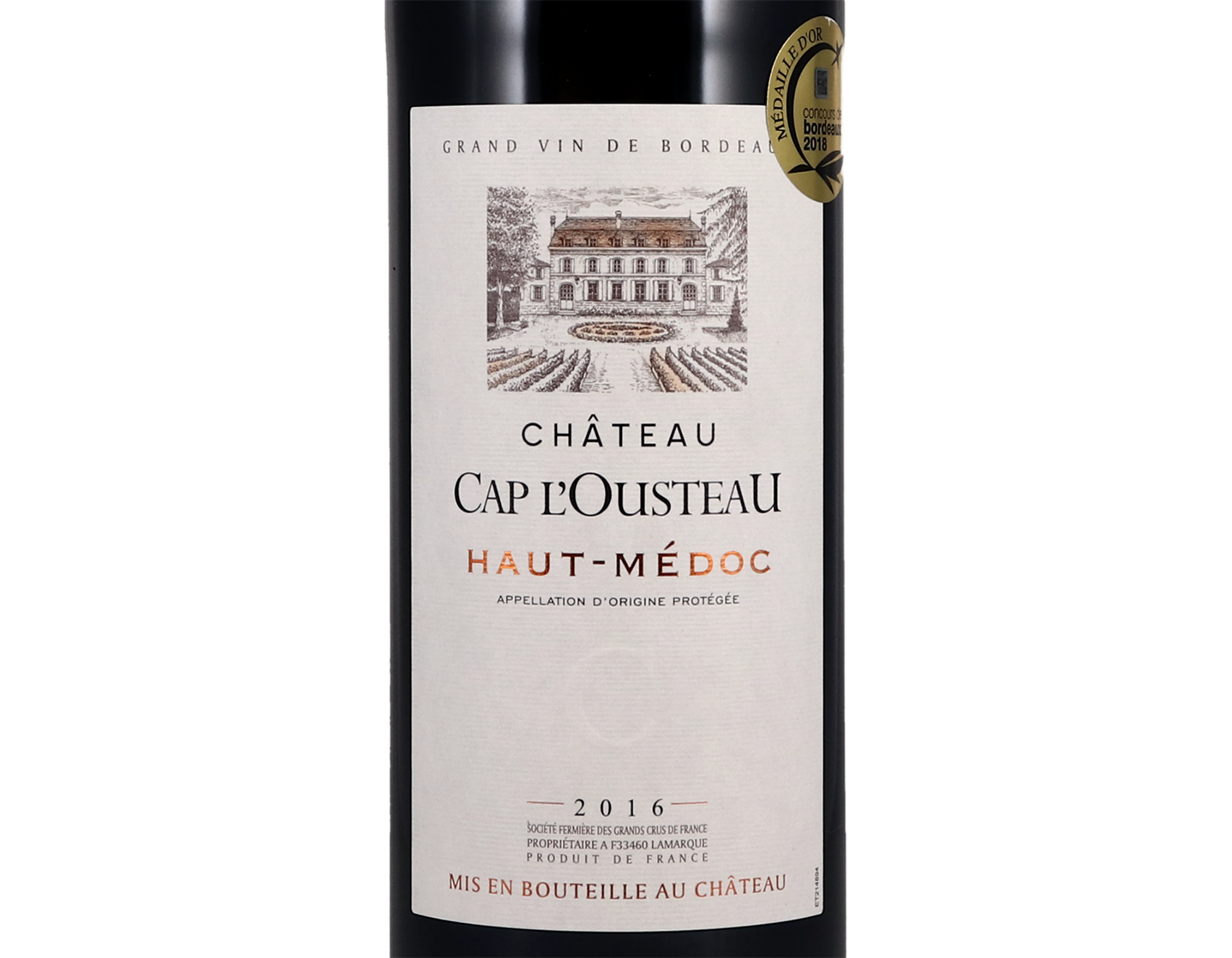 Ch Cap L'Ousteau Haut-Medoc 2016