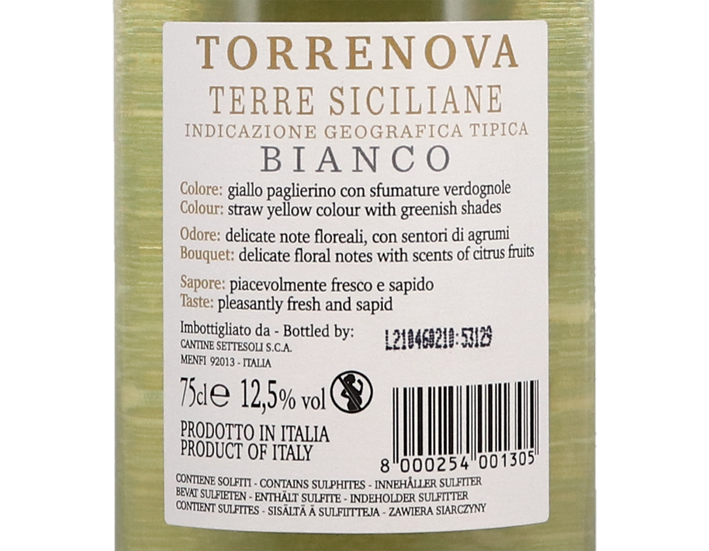 Torrenova Bianco Terre Siciliane 2020