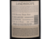 Land of Hope Reserve Pinot Noir Hemel en Aarde Ridge 2019 view 3