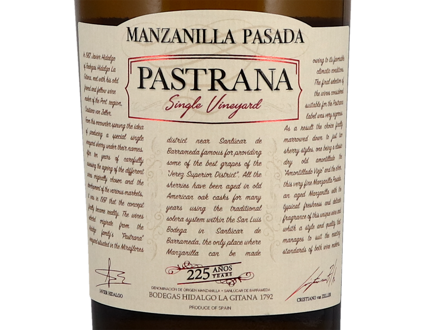 Hidalgo Pastrana Manzanilla Pasada 15%