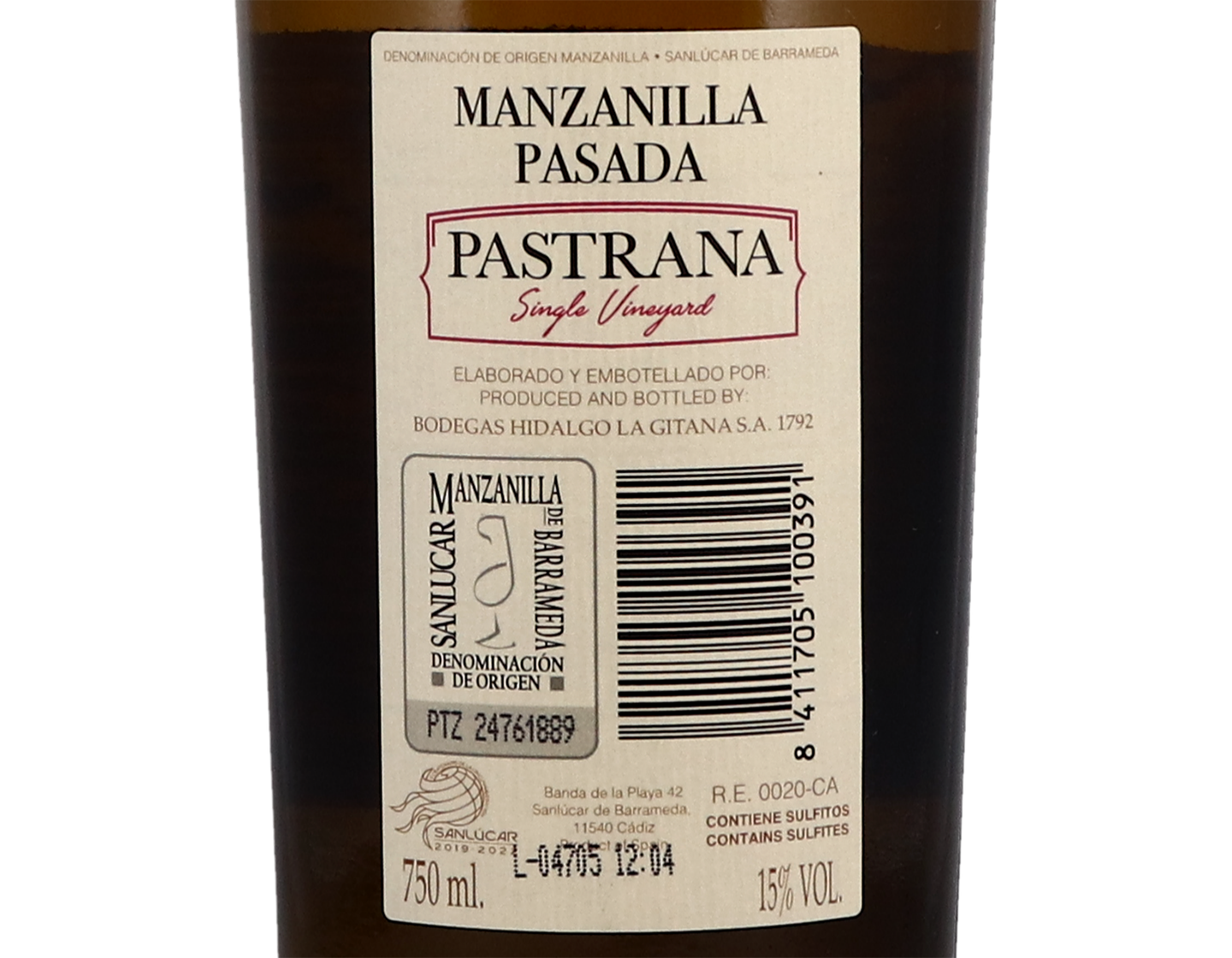 Hidalgo Pastrana Manzanilla Pasada 15%