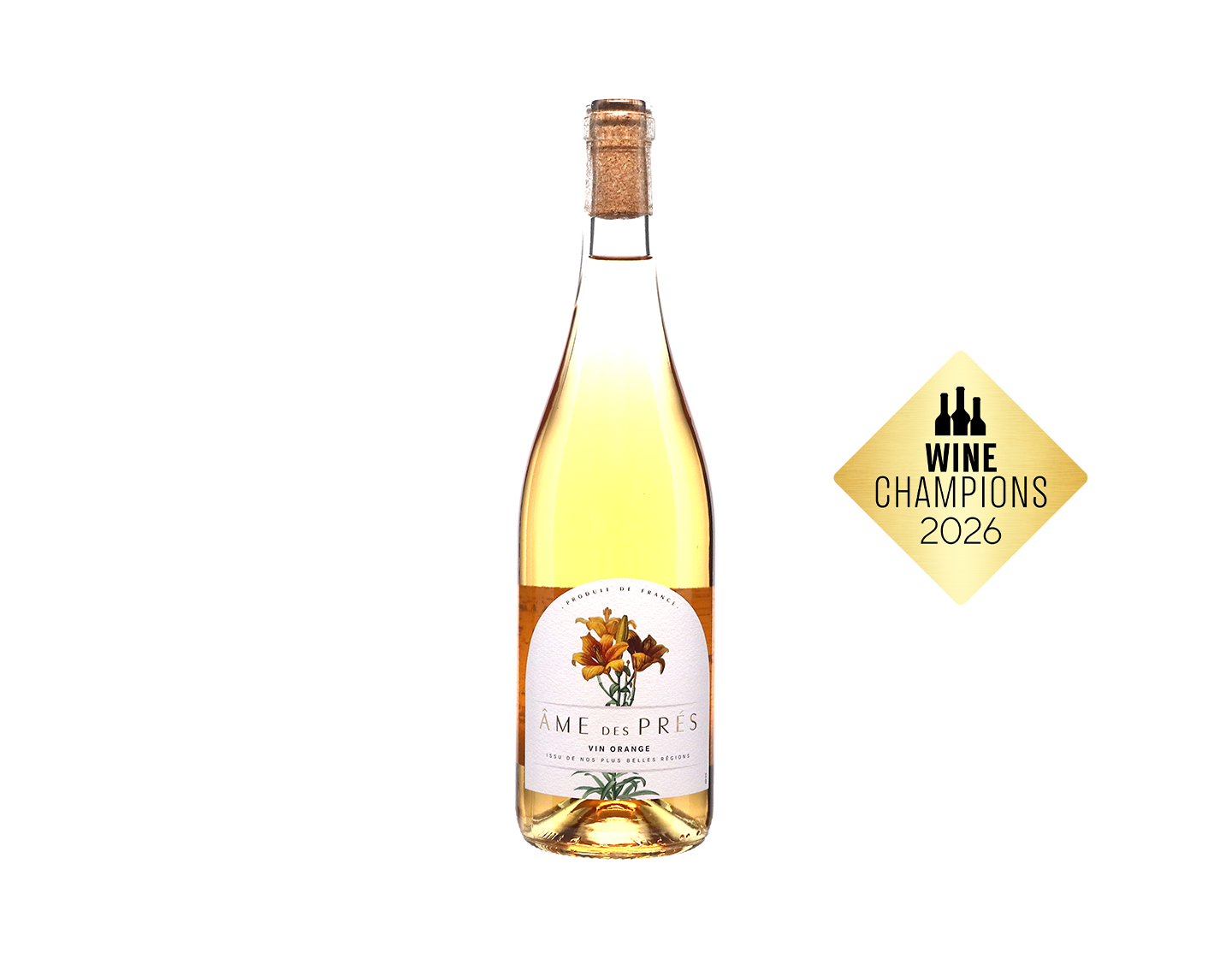 Âme des Prés, Vin Orange, Vin de France 2024