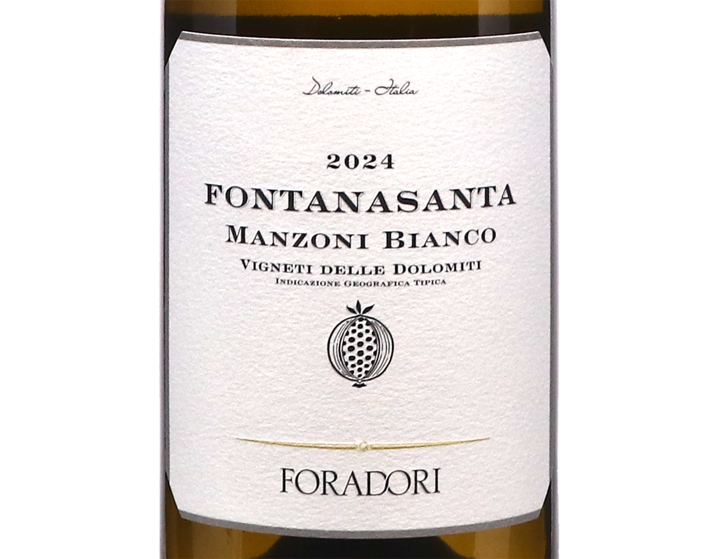 Foradori Fontanasanta Manzoni Bianco Vigneti delle Dolomiti 2024 ORGANIC