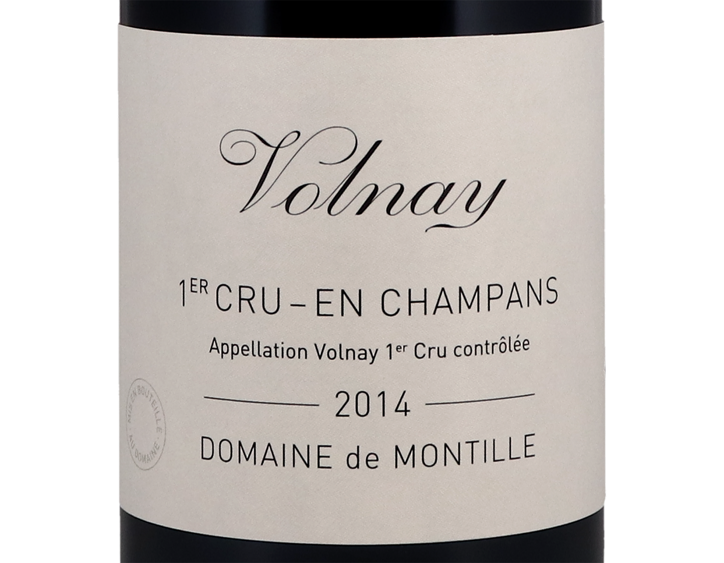 Domaine de Montille Volnay PC Champans 2014