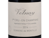 Domaine de Montille Volnay PC Champans 2014 view 2