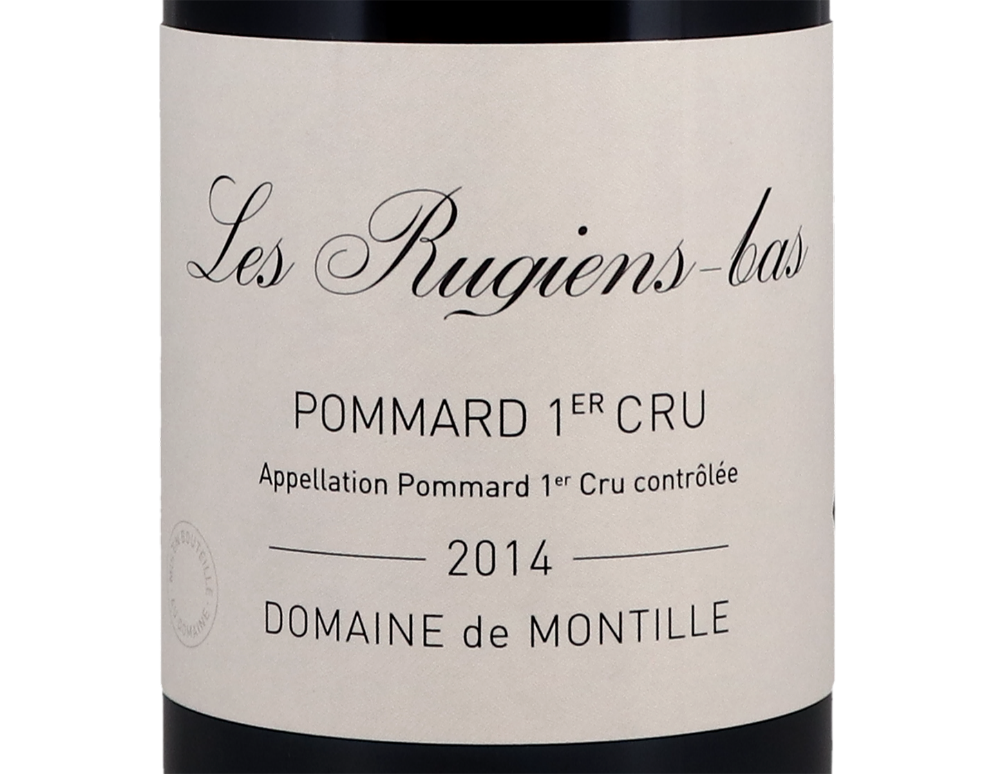 Domaine de Montille Pommard PC Rugiens Bas 2014