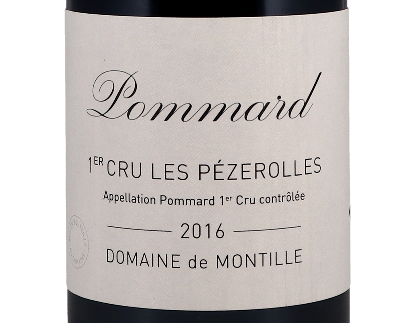 Domaine de Montille Pommard PC Pezeroilles 2016
