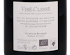 Domaine Guillemot Michel Vire Clesse Quintaine 2019 BIODYNAMIC view 3