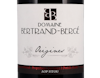 Fitou Origines Domaine Bertrand Berge 2019 view 2