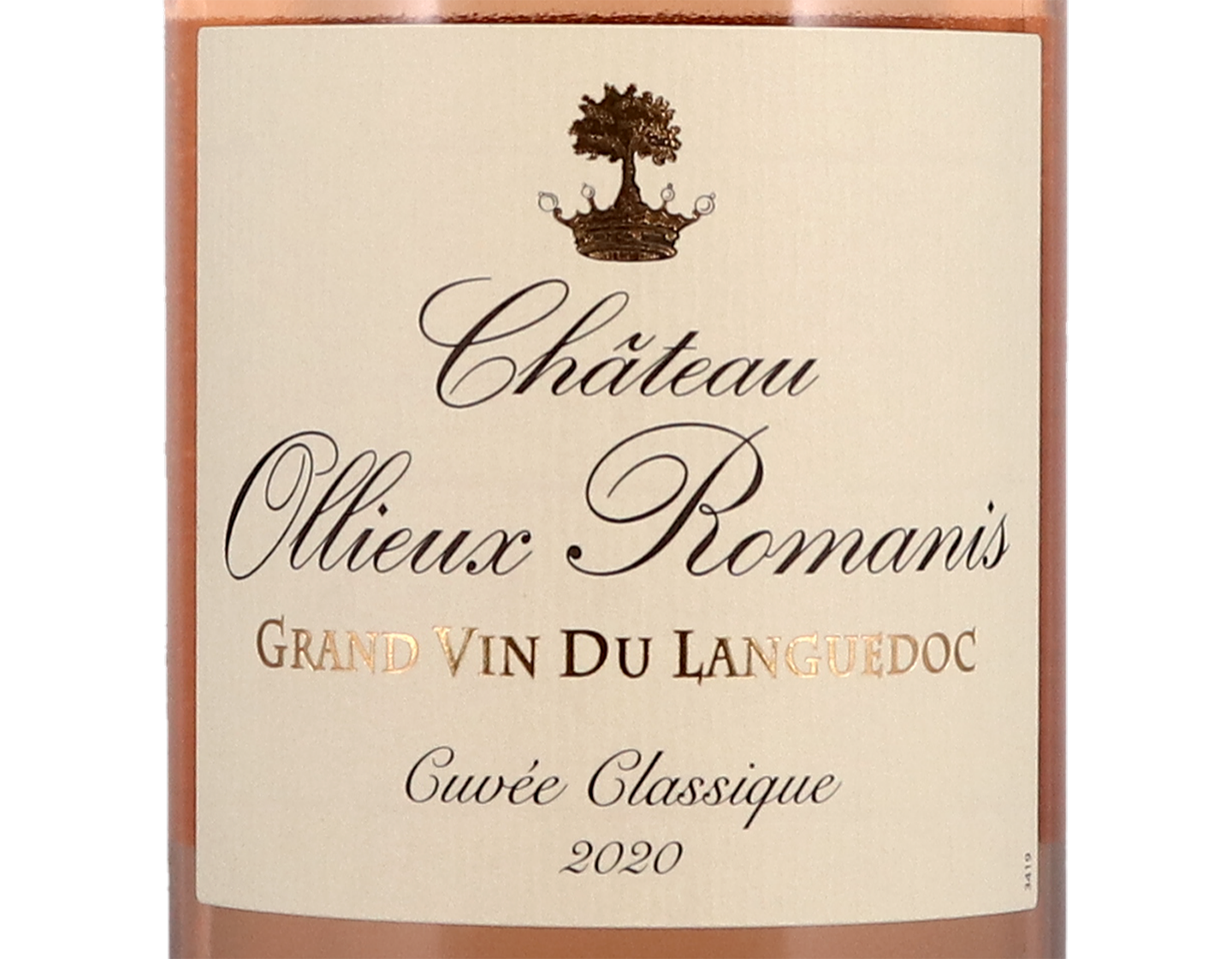 Corbieres Chateau Ollieux Les Romanis Rose 2020 ORGANIC