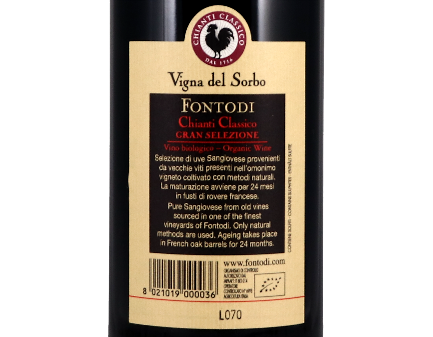 Chianti Classico Gran Selezione Vigna del Sorbo Fontodi 2017