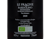 Bardolino Le Fraghe 2020 ORGANIC view 3